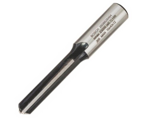 Фреза Bosch Professional пазова з двома лезами, Std, S12, D10, L40 (2.608.628.464)