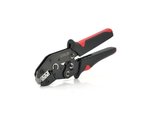 Затиск для клем Voltronic SN-2549 для обтискання клем, 0.14-1.5mm2, Black-red (SN-2549)