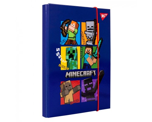 Папка для зошитів Yes Minecraft картонна В5 (500238)