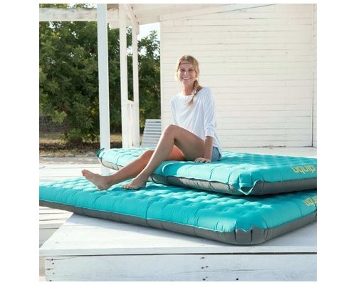 Матрац надувний Uquip Betty Double Petrol/Grey (243108) (DAS302766)