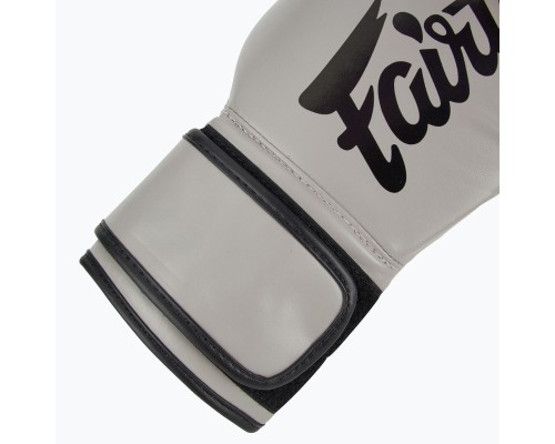 Боксерські рукавички Fairtex BGV14 Grey 12 унцій (бинти в комплекті) (BGV14_12oz_Grey)
