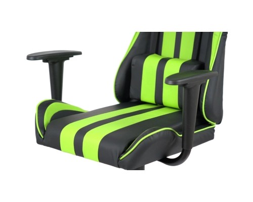 Крісло ігрове Аклас Стрік Light ANF Зелений (PU-чорний/салатовий) (00160341)