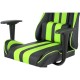Крісло ігрове Аклас Стрік Light ANF Зелений (PU-чорний/салатовий) (00160341)