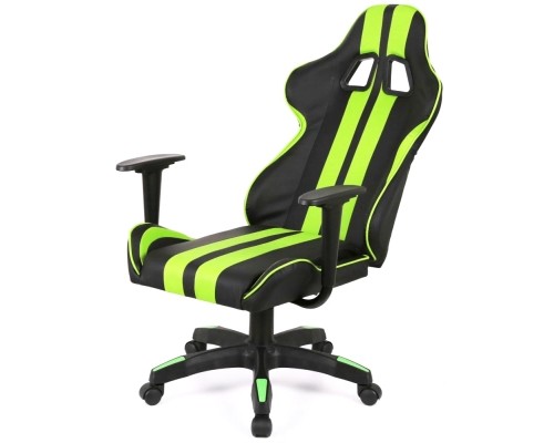 Крісло ігрове Аклас Стрік Light ANF Зелений (PU-чорний/салатовий) (00160341)