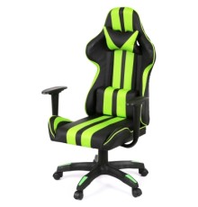 Крісло ігрове Аклас Стрік Light ANF Зелений (PU-чорний/салатовий) (00160341)