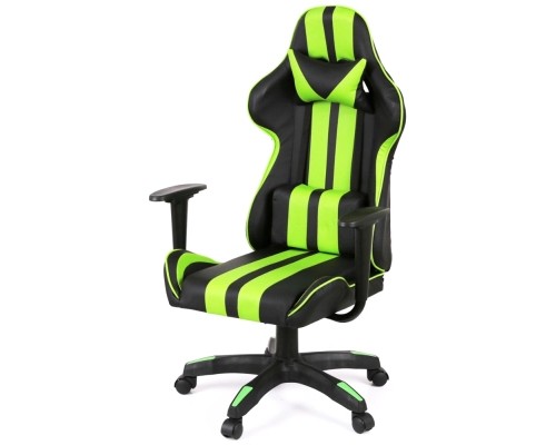 Крісло ігрове Аклас Стрік Light ANF Зелений (PU-чорний/салатовий) (00160341)