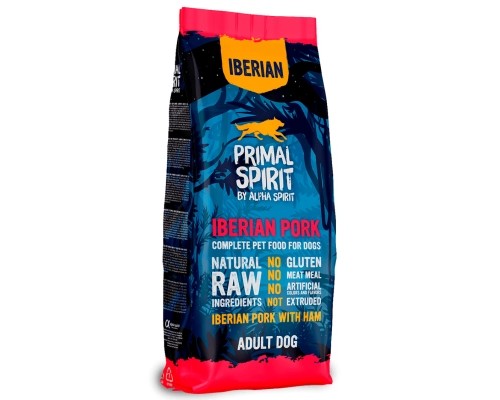 Сухий корм для собак Alpha Spirit Primal Iberian Pork 12 кг (8436586311407)