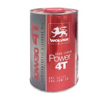 Моторна олива Wolver FOUR STROKE POWER 4T 10W-30 1л (4260360943379)