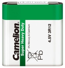 Батарейка 3R12 4.5V Super Heavy Duty Zinc-carbon * 1 Camelion (3R12-SP1G)