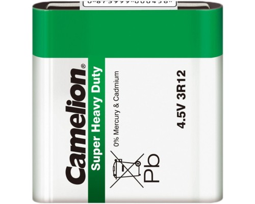 Батарейка 3R12 4.5V Super Heavy Duty Zinc-carbon * 1 Camelion (3R12-SP1G)