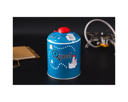 Газовий балон Quest 450 г різьбове з'єднання (набір 12 шт) (Q-G450_12)