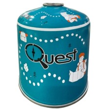 Газовий балон Quest 450 г різьбове з'єднання (набір 12 шт) (Q-G450_12)