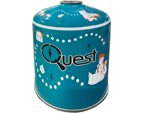 Газовий балон Quest 450 г різьбове з'єднання (набір 12 шт) (Q-G450_12)