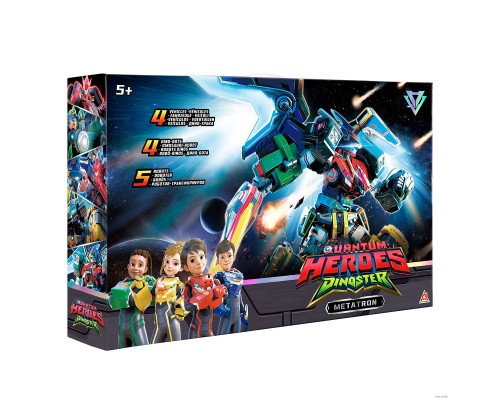 Трансформер Dinoster Метатрон (5 роботів, аксесуари) (EU580101)
