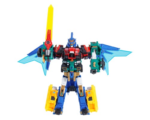 Трансформер Dinoster Метатрон (5 роботів, аксесуари) (EU580101)