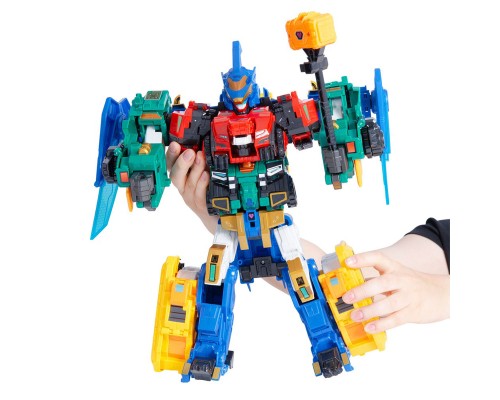 Трансформер Dinoster Метатрон (5 роботів, аксесуари) (EU580101)