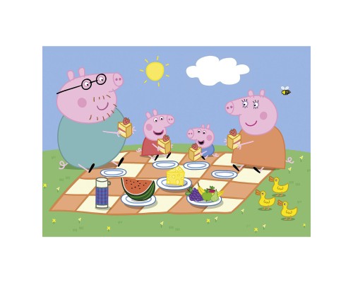 Пазл Clementoni 2 в 1 Peppa Pig, 2 по 60 елементів (24793)