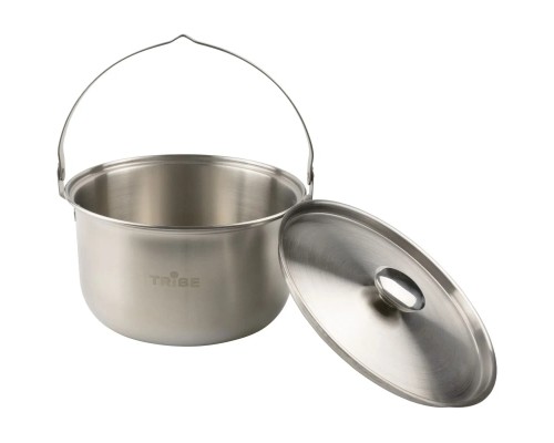 Котел туристичний Tribe Family Pot 3,5 л сталевий (T-FH-0005-metal)