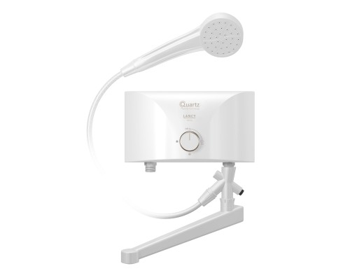 Проточний водонагрівач Quartz Lancy 3500 combi