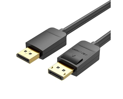 Кабель мультимедійний DP Cable 1.5M Black VENTION (HACBG)