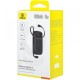 Батарея універсальна Baseus 10000mAh Qpow 2 30W PD/3.0, QC/3.0, w/built-in USB-C cable, Black (P10055008113)