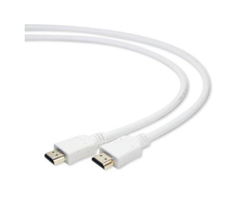 Кабель мультимедійний HDMI to HDMI 1.0m Cablexpert (CC-HDMI4-W-1M) Кабель мультимедійний HDMI to HDMI 1.0m Cablexpert (CC-HDMI4-W-1M)