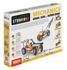 Конструктор Engino Stem Механика Колеса, оси и наклонные плоскости (STEM02)
