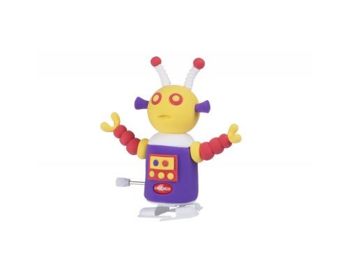 Набір для творчості Paulinda Super Dough Robot заводной механизм (шагает), фиолетовый (PL-081178-4)