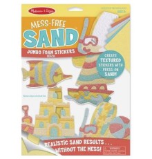 Набір для творчості Melissa&Doug Об'ємні блискучі наклейки Пляж (MD30042)