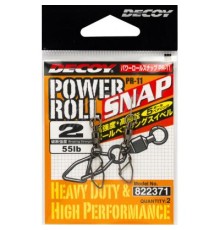 Вертлюг Decoy із застібкою PR-11 Powerroll Snap 01 2 шт/уп (1562.05.46)