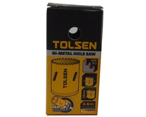 Коронка Tolsen біметалічна 83 мм (75783)