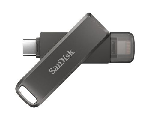 USB флеш накопичувач SanDisk 64GB iXpand Drive Luxe Type-C /Lightning (SDIX70N-064G-GN6NN) 