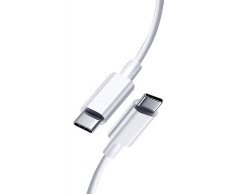 Зарядний пристрій T-Phox PD 18W Charger + Type-C-C 60W cable 1m (White) (T-P01(W)+Type-C)
