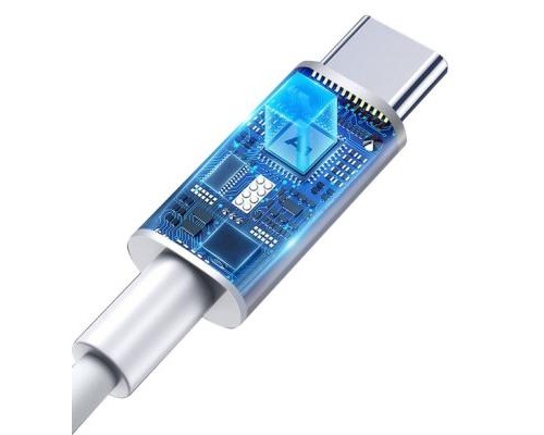 Зарядний пристрій T-Phox PD 18W Charger + Type-C-C 60W cable 1m (White) (T-P01(W)+Type-C)