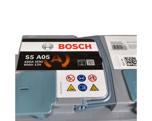 Акумулятор автомобільний Bosch 60А (0 092 S5A 050)