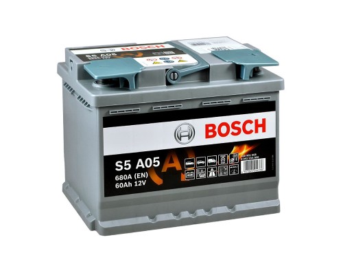 Акумулятор автомобільний Bosch 60А (0 092 S5A 050)
