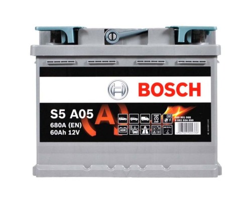 Акумулятор автомобільний Bosch 60А (0 092 S5A 050)