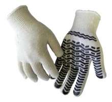 Захисні рукавиці Werk ХБ натур., чорна 