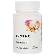 Антиоксидант Thorne Research Глутатіон, Glutathione-SR, 60 капсул (THR-54003)