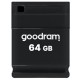 USB флеш накопичувач Goodram 64GB UPI2 Black USB 2.0 (UPI2-0640K0R11) 