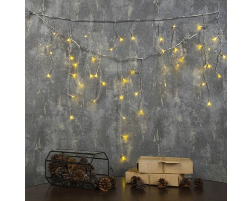 Гірлянда ColorWay Бахрома 3мx0.6м 100Led (IP20) теплий білий (CW-GF-100L36VWW)