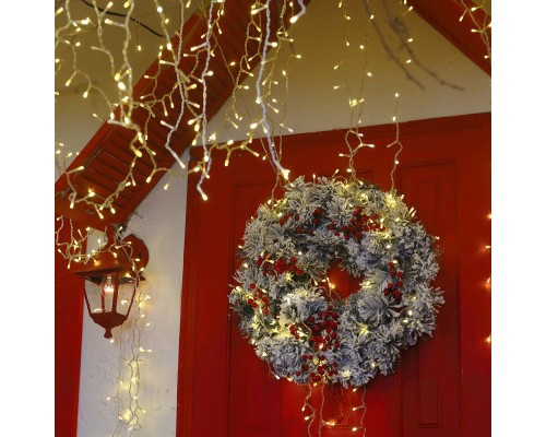 Гірлянда ColorWay Бахрома 3мx0.6м 100Led (IP20) теплий білий (CW-GF-100L36VWW)