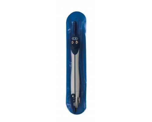 Циркуль ZiBi в м'якому PVC чохлі, темно-синій, KIDS Line (ZB.5390-03)
