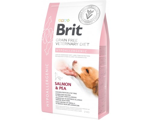 Сухий корм для собак Brit GF VetDiets Dog Hypoallergenic 2 кг (8595602528042) Сухий корм для собак Brit GF VetDiets Dog Hypoallergenic 2 кг (8595602528042)