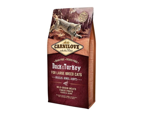 Сухий корм для кішок Carnilove Cat Large Breed 6 кг (8595602512751)