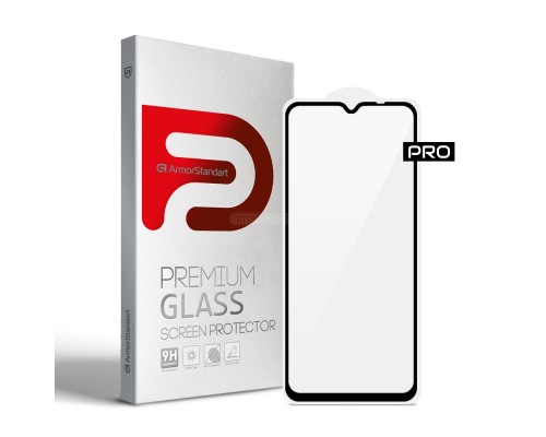 Скло захисне Armorstandart Pro Xiaomi Redmi 10C / 12C Black (ARM61297) Скло захисне Armorstandart Pro Xiaomi Redmi 10C / 12C Black (ARM61297)