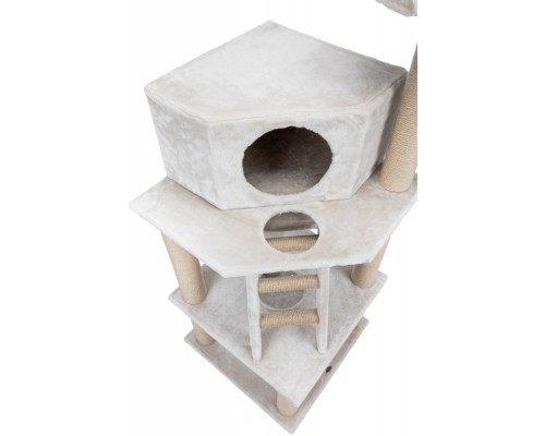 Дряпка (кігтеточка) для котів Trixie Marlena 151 см (світло-сіра) (4011905448107)