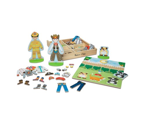 Ігровий набір Melissa&Doug дерев'яний з магнітними фігурками 