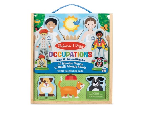 Ігровий набір Melissa&Doug дерев'яний з магнітними фігурками 