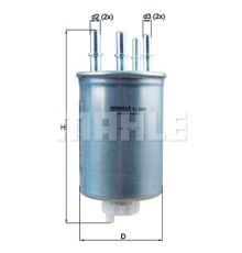 Фільтр паливний KOLBENSCHMIDT KL1044